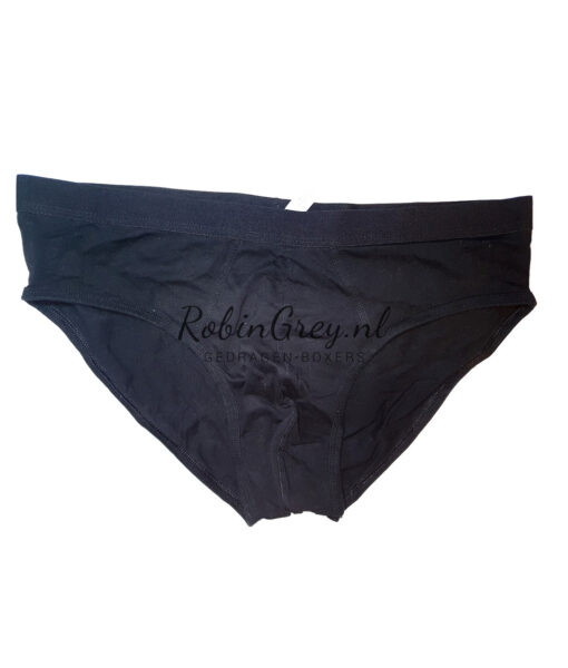 Gedragen zwarte slip