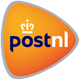 Gedragen mannen slips met PostNL afhaalpunt