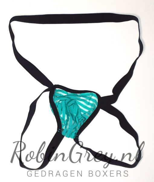 Gedragen Jockstrap groen/zwart