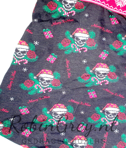 Merry X-Mas boxer met skelettenkoppen - Afbeelding 3