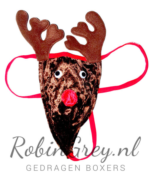 Funny rendieren kerst string