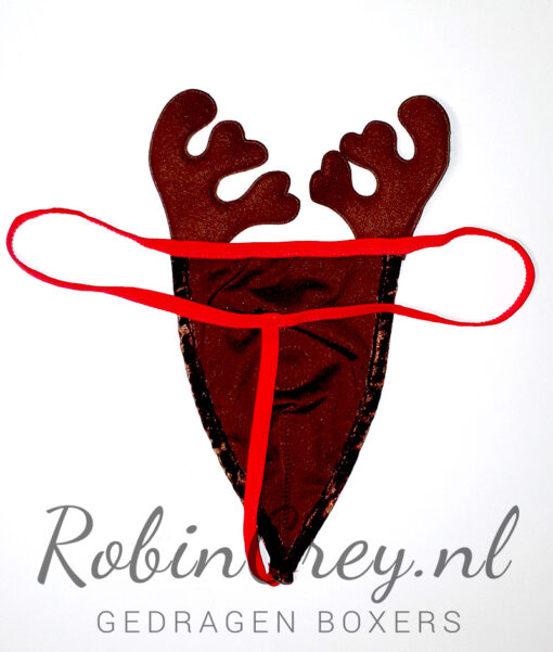 Funny rendieren kerst string - Afbeelding 2