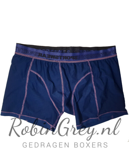 Versleten Sportswear boxer blauw