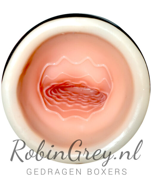 Rood zwarte Fleshlight met vibratie standen - Afbeelding 2