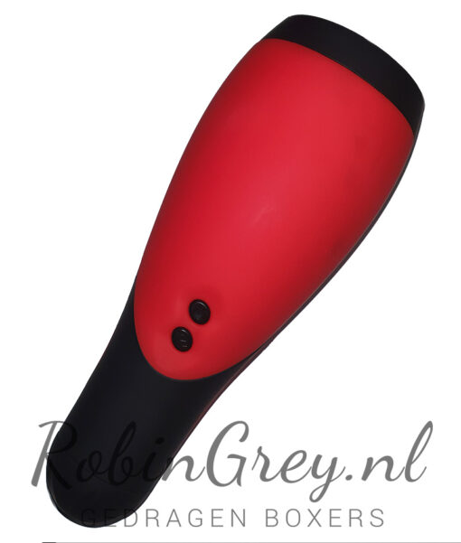 Rood zwarte Fleshlight met vibratie standen