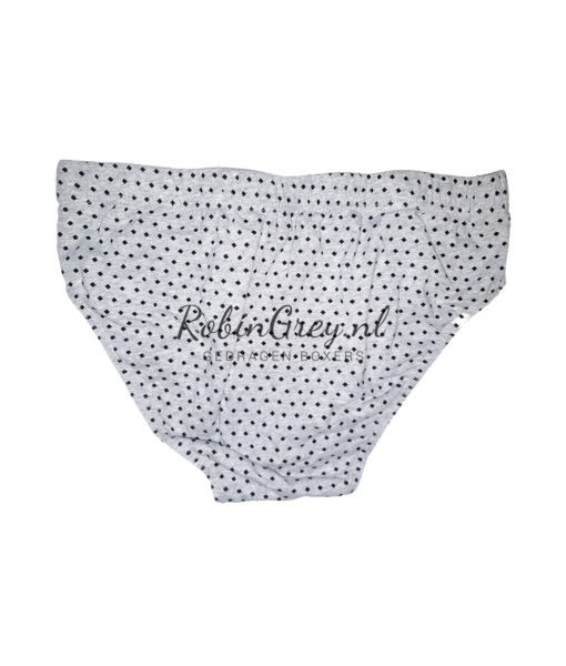 Gedragen Don slip grijs met ruiten patroon - Afbeelding 2