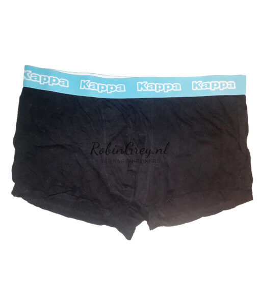 Gedragen Kappa boxer met lichtblauwe rand