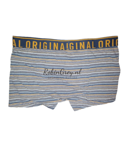 Gedragen Original boxershort met lijnen - Afbeelding 2