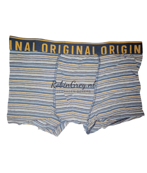 Gedragen Original boxershort met lijnen