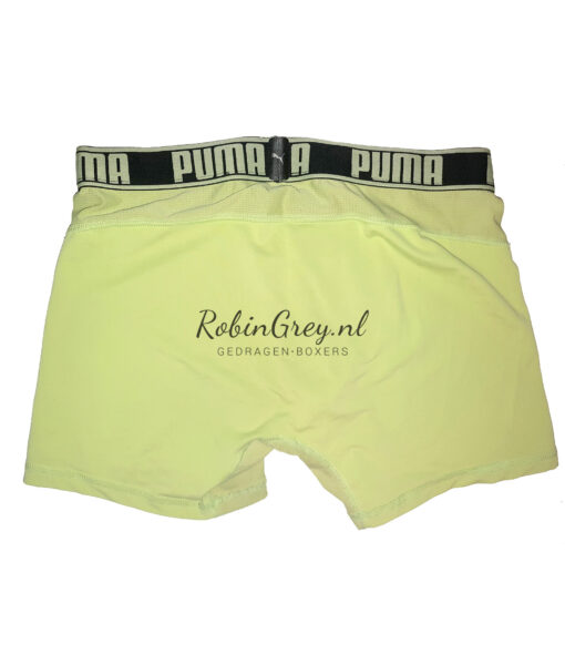 Gele Puma boxer gedragen - Afbeelding 2