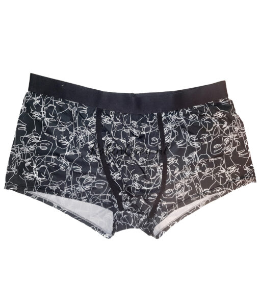 Gladde boxer met tekening