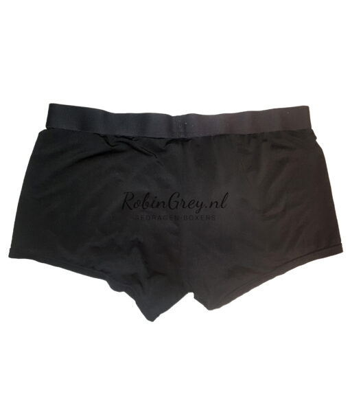 Gladde zwarte boxershort - Afbeelding 2