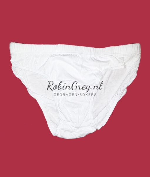 Standaard gedragen slip wit