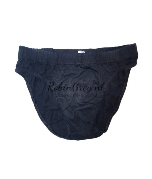 Standaard katoenen slip zwart