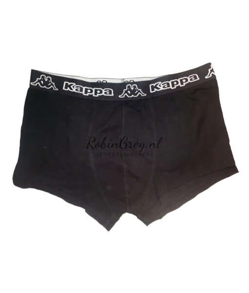 Zwarte Kappa boxershort gedragen