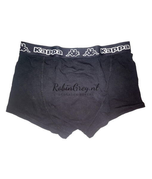 Zwarte Kappa boxershort gedragen - Afbeelding 2