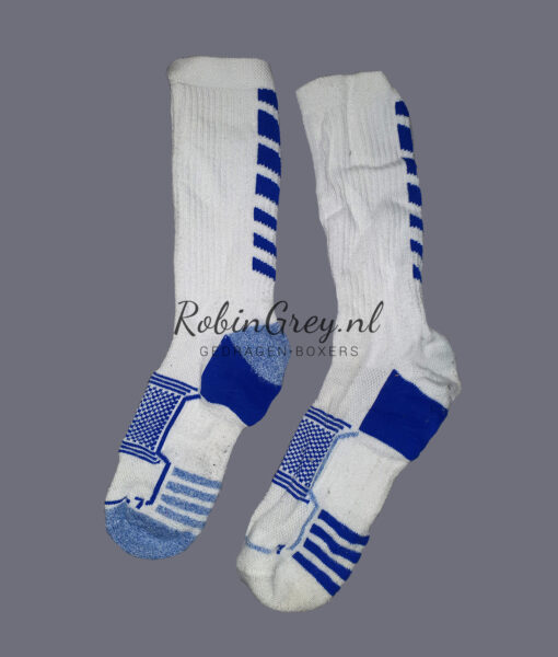 Dikke sokken blauw-wit