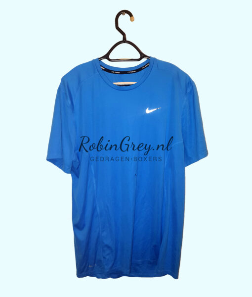 Blauwe Nike Dry-Fit T-Shirt