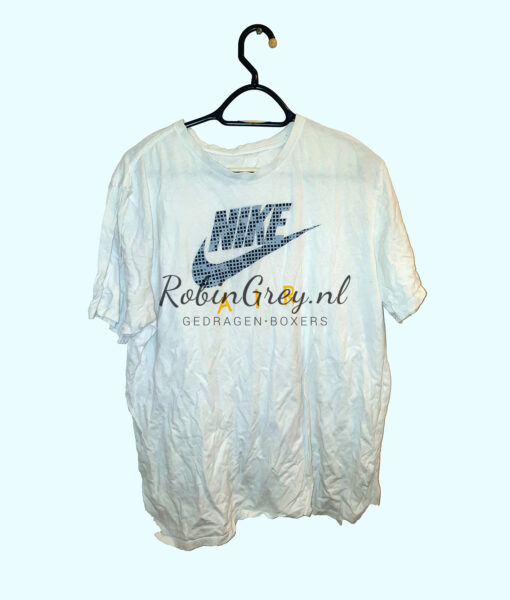 Witte katoenen Nike Air T-Shirt